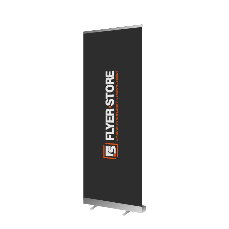 Roll-Up Budget | B 60 cm x H 200 cm | einseitig bedruckt